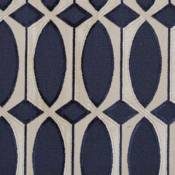 Da Vinci CL Midnight Upholstery Fabric by American Silk Mills