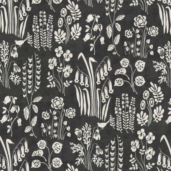 Tallulah Belle CL Onyx Drapery Upholstery Fabric by PK Lifestyles Waverly