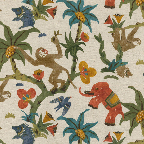 Monkey Business CL Forest Drapery Upholstery Fabric by PK Lifestyles and Novogratz