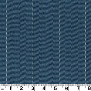 Copley Stripe CL Cobalt Drapery Upholstery Fabric by Roth & Tompkins