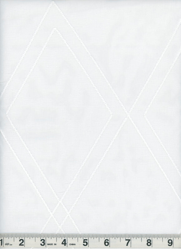 Devon CL Sugar Drapery Sheer Fabric by Roth & Tompkins