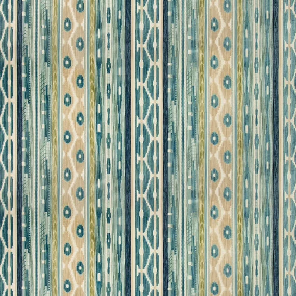 DESNING VELVET CL BLUE / AQUA Drapery Upholstery Fabric by Lee Jofa