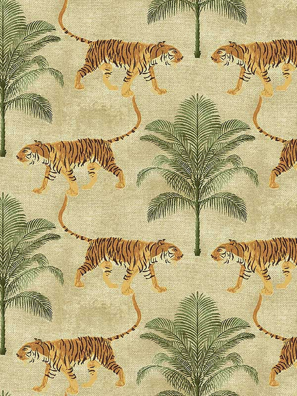 Tiger and Tree CL Hemp Peel & Stick Wallpaper by Tommy Bahama and PK Lifestyles