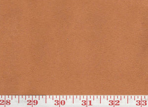 GEM 27 Suede CL Ginger Upholstery Fabric by KasLen Textiles