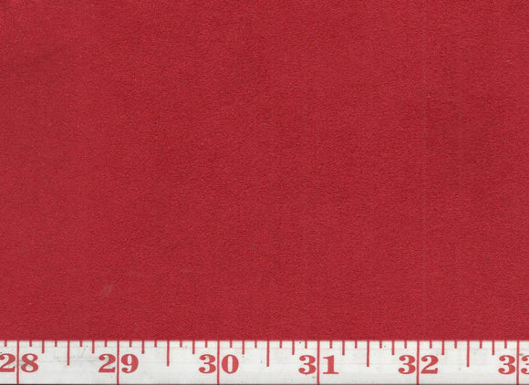 GEM  35 Suede CL Cherry Upholstery Fabric by KasLen Textiles