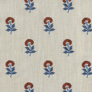 Thistle Embroidery CL Americana Drapery Upholstery Fabric by PK Lifestyles