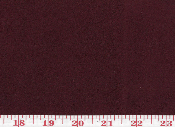 GEM  37 Suede CL Wine Upholstery Fabric by KasLen Textiles