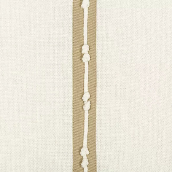 Knots Speed Ivory Drapery Fabric by kravet