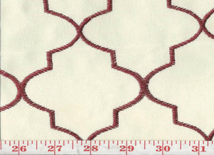 Hepburn CL Wine Upholstery Fabric by KasLen Textiles