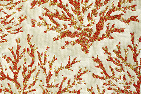 Coraline CL Saffron Indoor Outdoor Upholstery Fabric by Bella Dura