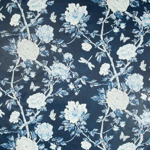 LES PIVOINES PRINT CL BLUE Drapery Upholstery Fabric by Brunschwig & Fils