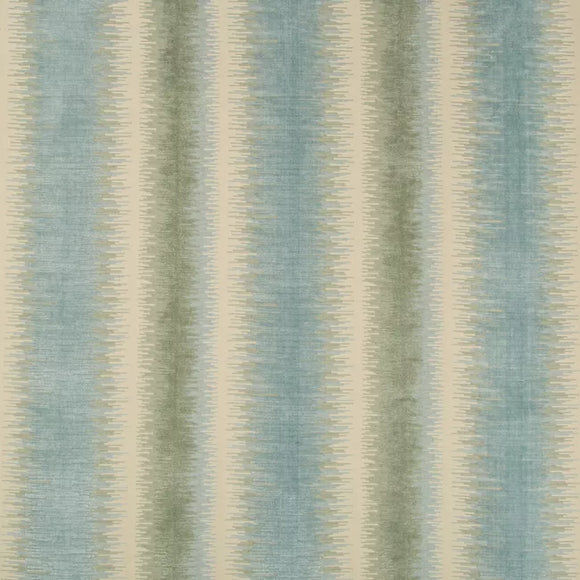 BROMO VELVET CL SEAFOAM Drapery Upholstery Fabric by Brunschwig & Fils
