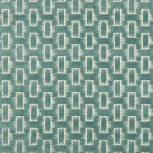 CHAMBORD VELVET CL AQUA Drapery Upholstery Fabric by Brunschwig & Fils