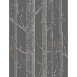 Woods and Pears CL Gliver / Black Wallpaper by Lee Jofa