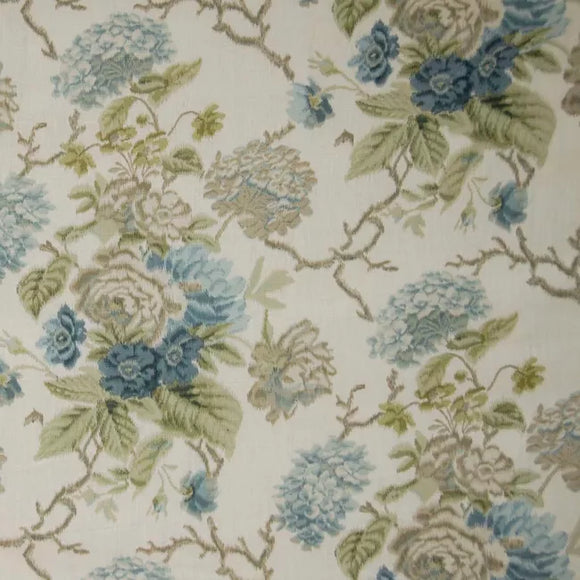 CHELVERTON II CL  BLUE / GREEN Drapery Upholstery Fabric by Lee Jofa