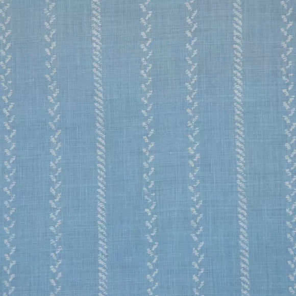 PELHAM STRIPE CL BLUE Drapery Upholstery Fabric by Lee Jofa