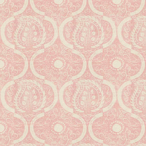 PERSIAN LEAF, PINK Drapery Upholstery Fabric by Lee Jofa