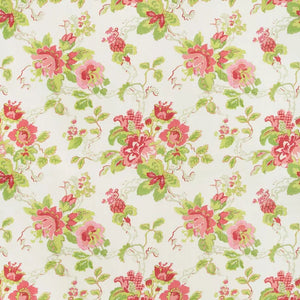 PARNHAM, PINK / LIME Drapery Upholstery Fabric by Lee Jofa
