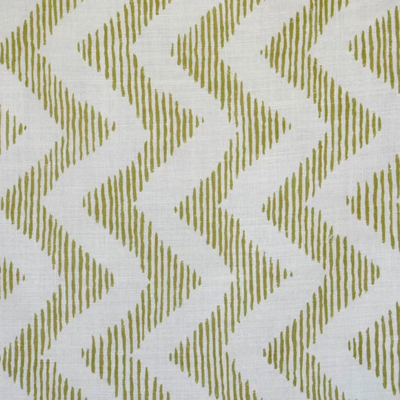 COLEBROOK, GREEN / OYSTER Drapery Upholstery Fabric by Lee Jofa