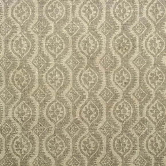 SMALL DAMASK, GREY Drapery Upholstery Fabric by Lee Jofa