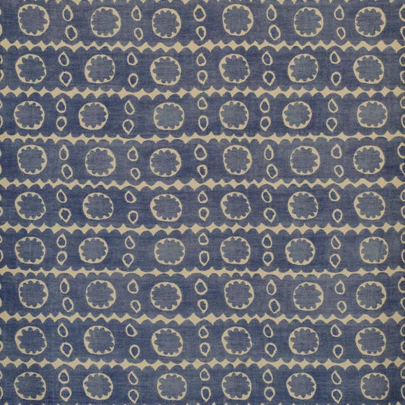 OSBORNE, BLUE Drapery Upholstery Fabric by Lee Jofa