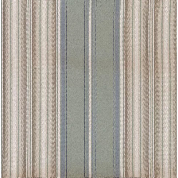 WINDSOR STRIPE CL AQUA / BLUE Drapery Upholstery Fabric by Lee Jofa