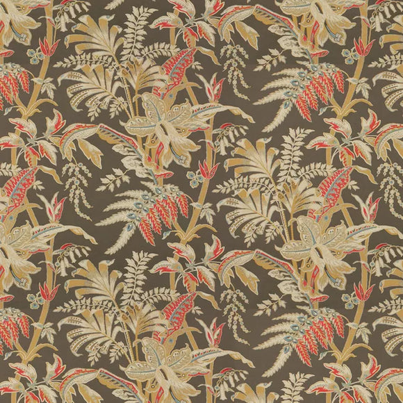 SEYCHELLES COTTON PRINT CL TAUPE Drapery Upholstery Fabric by Brunschwig & Fils
