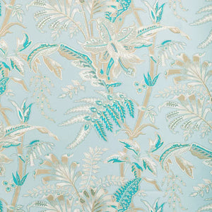 SEYCHELLES COTTON PRINT CL DOVE Drapery Upholstery Fabric by Brunschwig & Fils