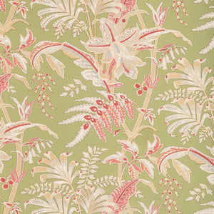 SEYCHELLES COTTON PRINT CL LEAF Drapery Upholstery Fabric by Brunschwig & Fils