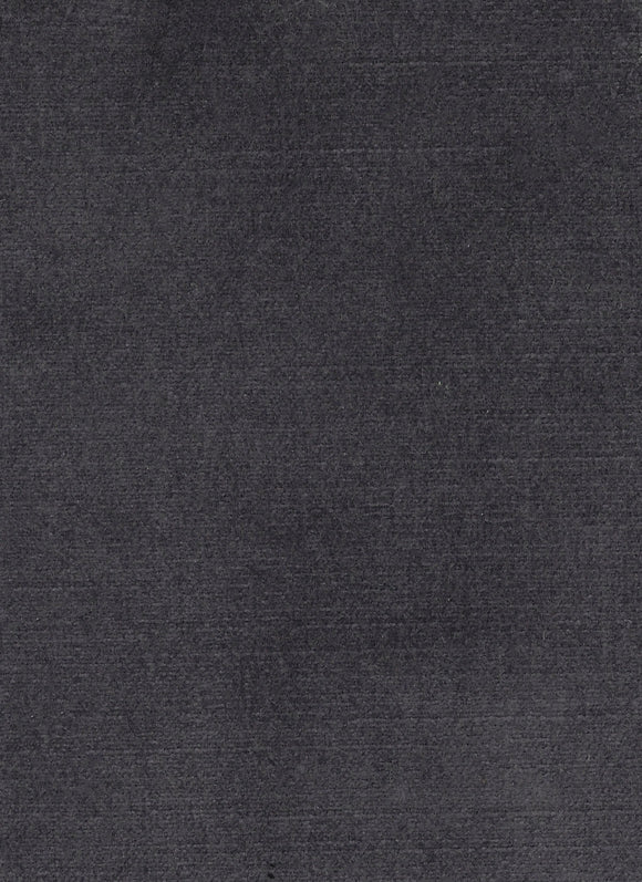 Brussels CL Raven Velvet Upholstery Fabric by American Silk Mills - Cut & Stock Program