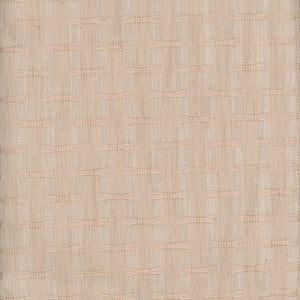Hashtag CL Cashew  Drapery Fabric by Roth & Tompkins