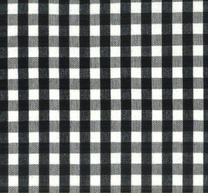 Chester CL Black - White Drapery Upholstery Fabric by Roth & Tompkins