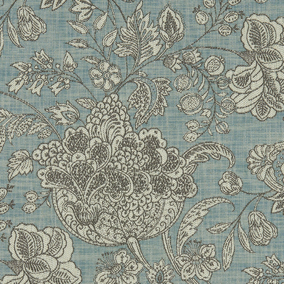 Woodsford CL Teal Upholstery Fabric by Kravet