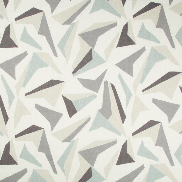 Flock Slate Upholstery  Fabric  by Kravet