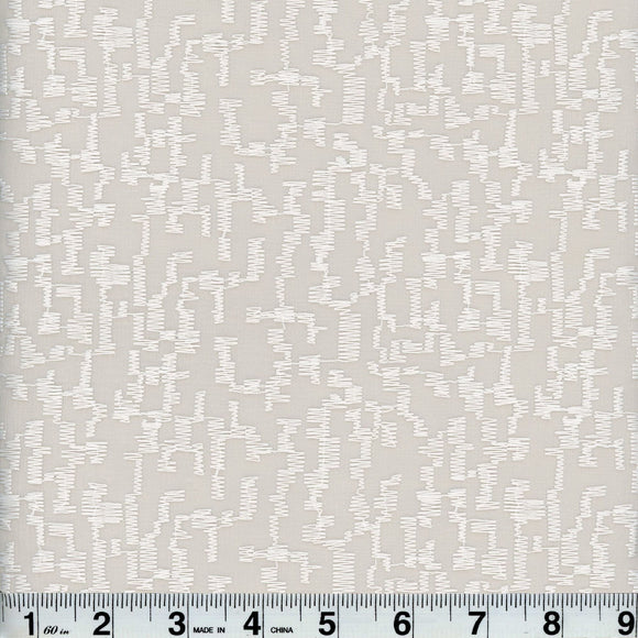 Palermo CL Fog Drapery Sheer Fabric by Roth & Tompkins