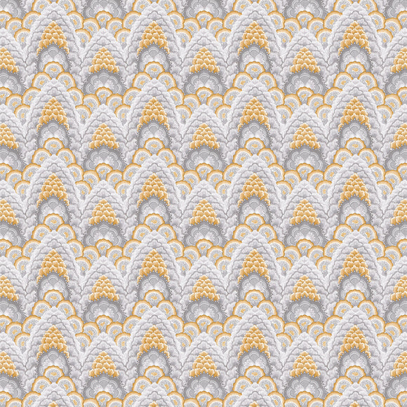 Ganges Ocre Upholstery Fabric  by Kravet