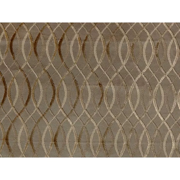 INFINITY, TAUPE / STONE Drapery Upholstery Fabric by Lee Jofa