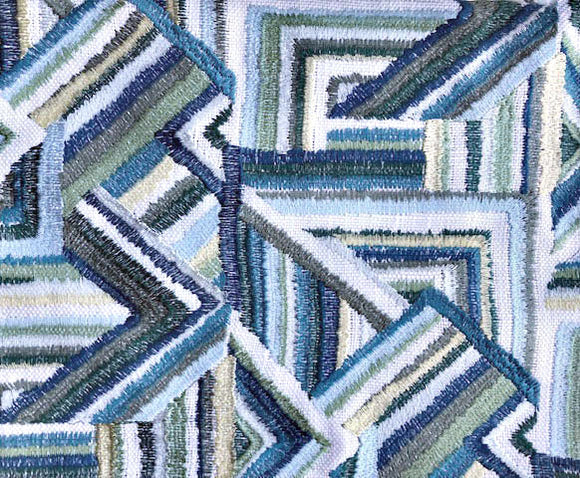 Gaudi CL Jardin Upholstery Fabric by American Silk Mills
