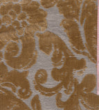 Nibo CL Gold Drapery Upholstery Fabric by Charles Martel