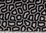 Morando CL Black Silver Drapery Upholstery Fabric by Charles Martel