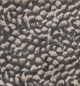 Lissini CL Graphite Drapery Upholstery Fabric by Charles Martel