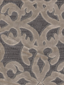 Pure  CL Steel Drapery Upholstery Fabric by Charles Martel