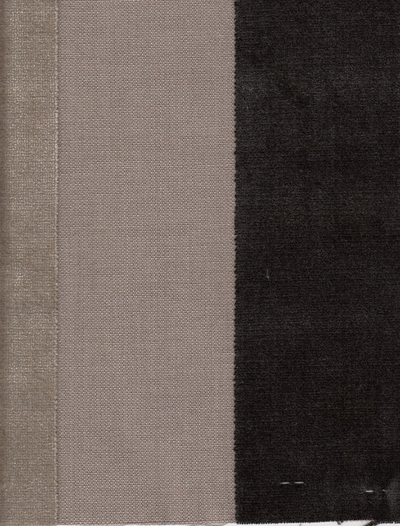 Silvano CL  Grey Drapery Upholstery Fabric by Charles Martel