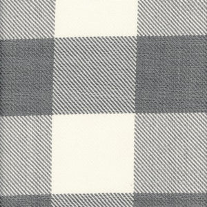 Metro Check CL Dove Drapery Upholstery Fabric by Roth & Tompkins