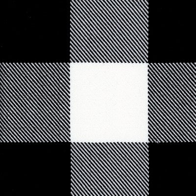 Metro Check CL Ebony Drapery Upholstery Fabric by Roth & Tompkins