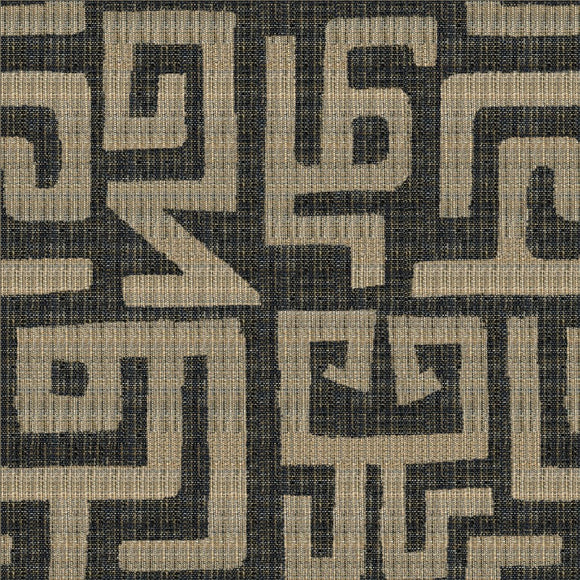 Mulan CL Gunmetal  Upholstery Fabric by Radiate Textiles