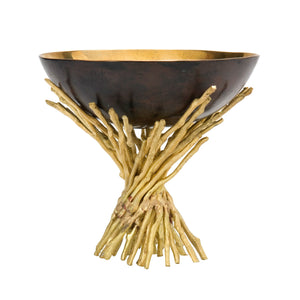 Thera Bowl CL Brass by Curated Kravet