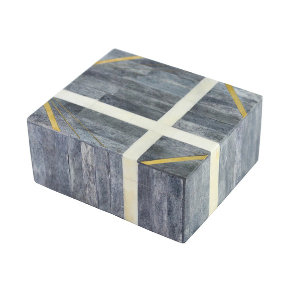 Tempe Box CL Gray by Curated Kravet