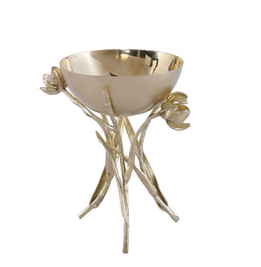 Leiden Bowl CL Brass by Curated Kravet