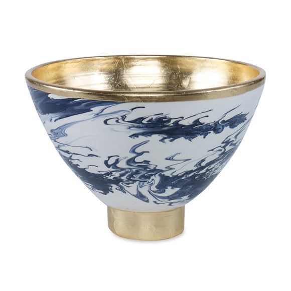 Cortona Bowl CL Navy-Gold by Curated Kravet
